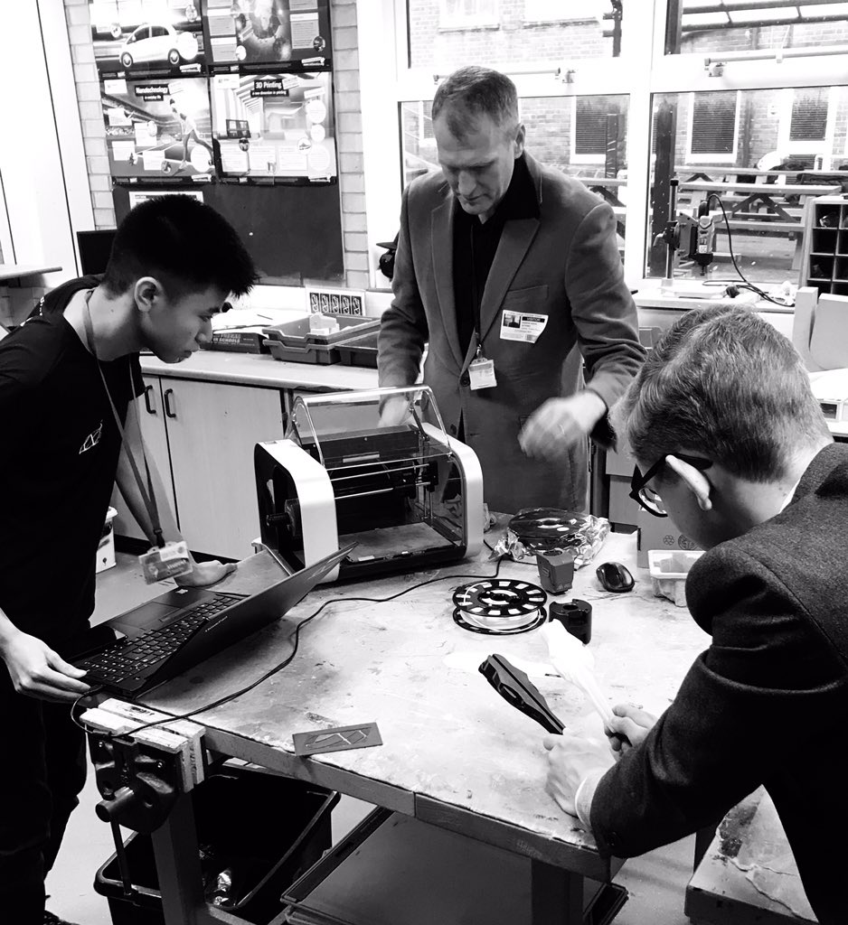 We would like to thank <a href="/GetMe3DPrinting/">3D Primo</a> for their visit today. It allowed us to make great progress towards developing our car.  #roadtonationals