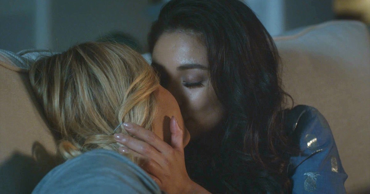's tweet image. Maybe we are just in denial, but until the pilot air anyways, it’s canon that Emison are happy and engaged, so i’m going with that. Emison is fine 🏳️‍🌈❤️