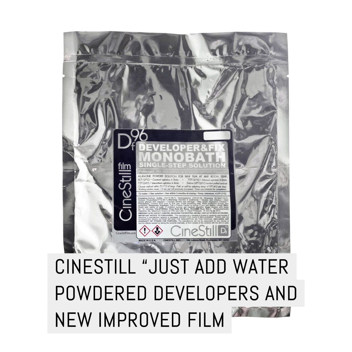 EMULSIVEfilm's tweet photo. New: @CineStill "just add water" powdered developers and new improved film

Read on at: https://t.co/eQciSPHZyG
#shootfilmbenice, #filmphotography, #believeinfilm https://t.co/HzBPkRbwrq