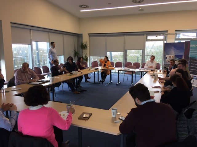 A really exciting and interactive session today at our 5th Business Growth Masterclass, here at <a href="/BeaconYGoleudy/">BeaconYGoleudy</a> Llanelli, as we discuss developing products and services, funding options for growth, and #Brexit. bit.ly/2SjQDzh