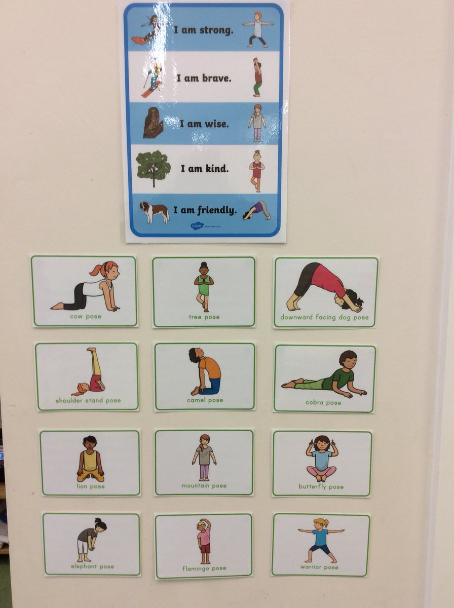 wilson_primary's tweet photo. We’ve enjoyed yoga today! We are big fans of @CosmicKidsYoga and @twinklresources helping us to practise our poses. Namastè and have a good weekend. https://t.co/El8OeMdPB9