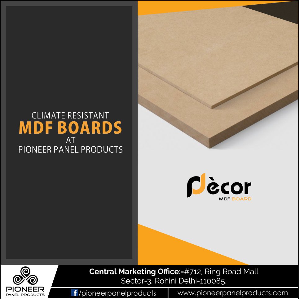 Pioneer_Panel's tweet image. We are the pioneers in MDF Board , which stands better during the changes in heat and humidity.
Know more pioneerpanelproducts.com.
#MDFBoards #QualityBoards #OfficeCabinetManufacturer #MediumDensityFiberBoards