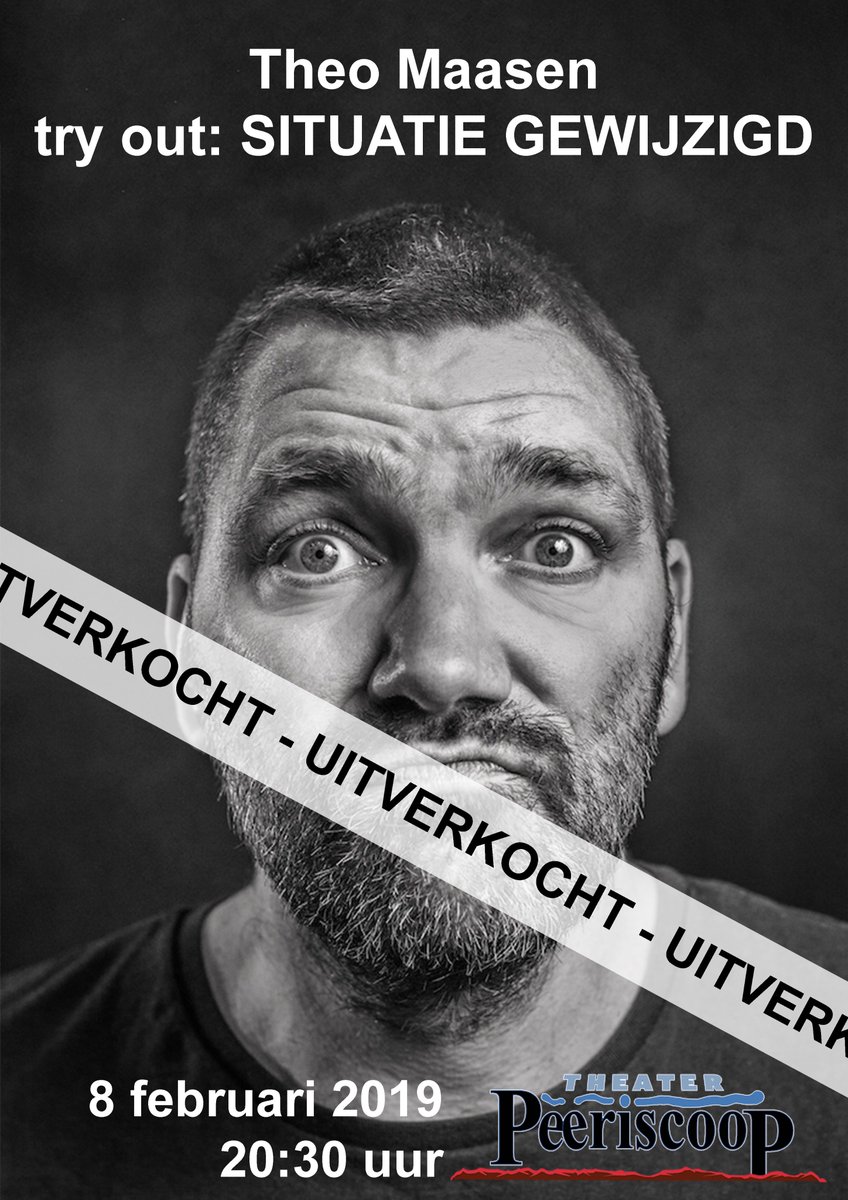 Vanavond volle bak en wat hebben we er zin in!