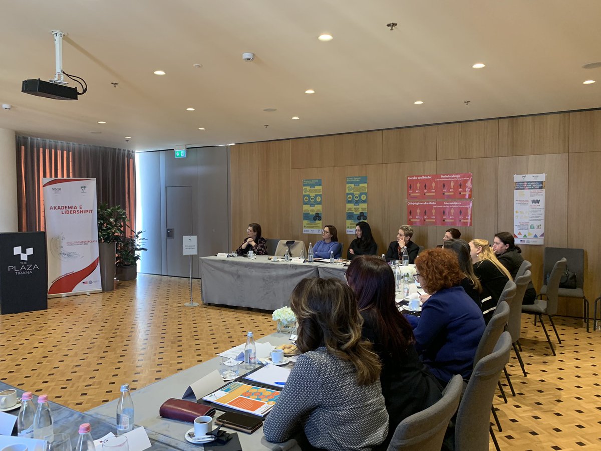 rudina_hajdari's tweet image. Great to be with fellow colleagues to speak about how to handle media &amp;amp; empower our leadership styles w/ @NDI &amp;amp; @USEmbassyTirana #executivemasterclass