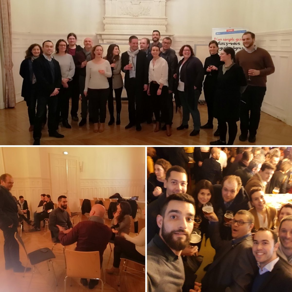 Superbes rencontres hier soir lors de notre soirée découverte à la CCI du Mans. D'excellents échanges entre membres et jeunes citoyens enthousiastes et dynamiques ! La soirée s'est terminée autour d'un verre et en musique pendant l'afterwork de notre partenaire friendly time.