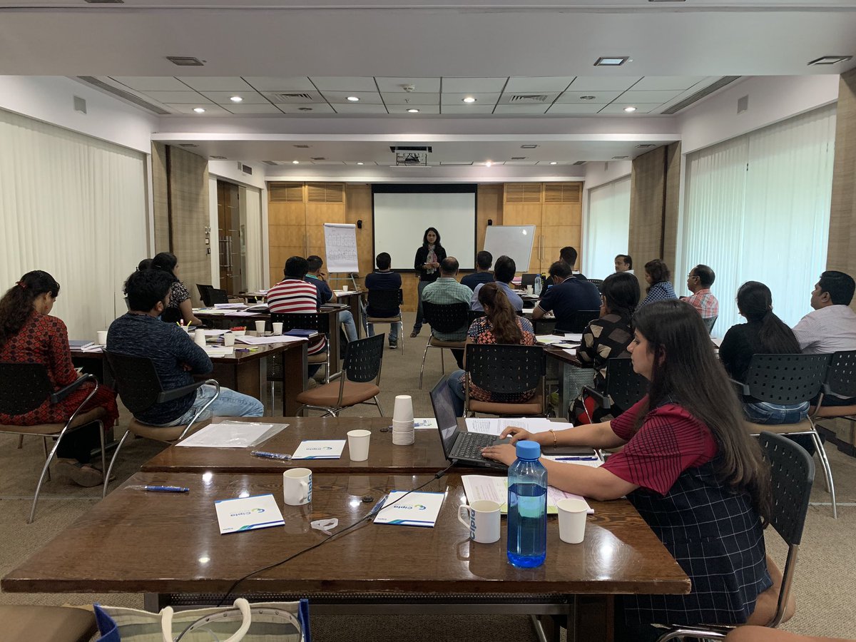 niharmedh's tweet photo. An awsum session on “Together Further - New ways for collaborative working” for the @Cipla_Global Procurement Leadership team by the very charismatic @preetibose26 &amp; @SonalDawoodani #TogetherFurther   @RichaMalik8786 @pranranjan @Abhay_sri27 https://t.co/UCx2J1B2g4