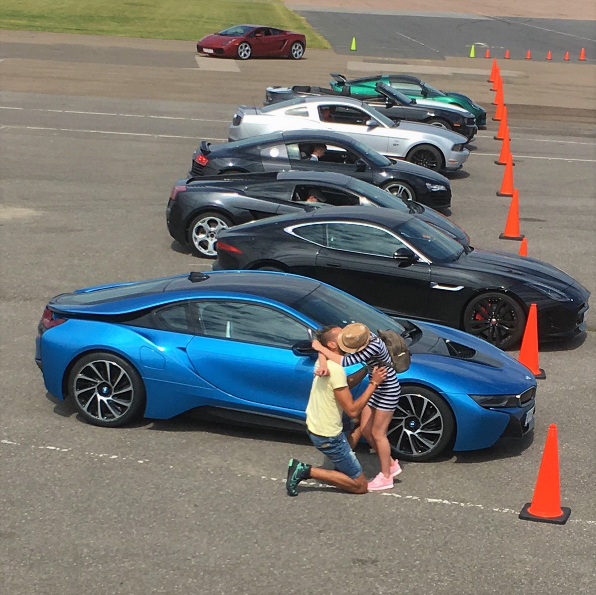 CarLimits's tweet photo. Who says you can't mix cars with love. This happy couple proposed at one of our events. We have a wonderful selection of experiences to spoil your love one with.

https://t.co/lBHHQgPQte

#valentines2019 #loveisintheair #valentine #valentines #cupid #love #couple https://t.co/Zjeizei2gy
