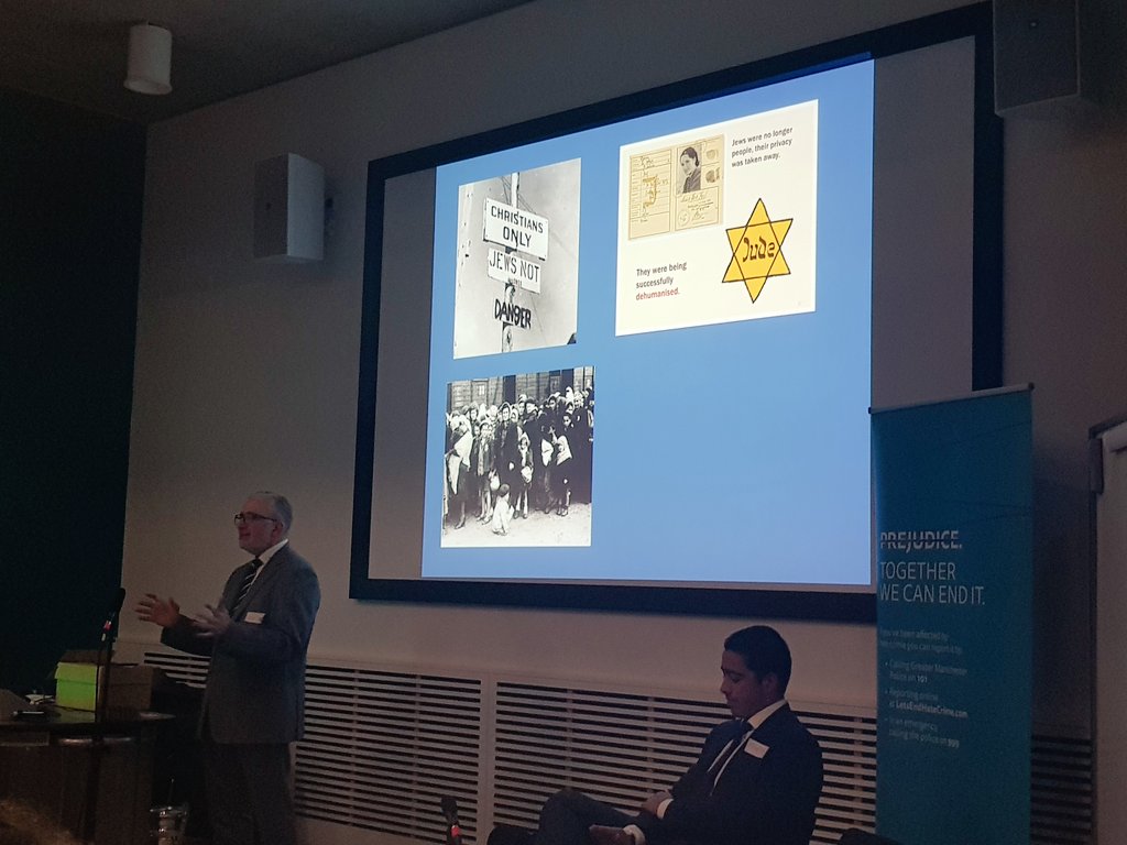 BSBTBristol's tweet photo. Dr Nasser Kurdy reminds us Ignorance leads to fear, fear leads to hate and hate leads to violence - Forgiveness is so Powerful because it rises above that and brings Hope and builds Better Futures. #CHEE2019 @I4GIVEH8 #BuildingaStrongerBritainTogether #CounteringExtremism https://t.co/s07wYTVw8Y