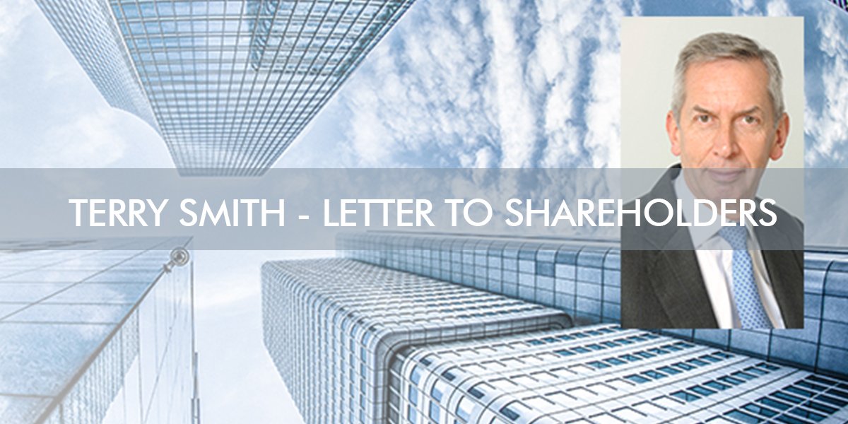 Terry Smith, manager of the #FundsmithEquity fund, has written his annual letter to shareholders, essential reading for all investors in the fund and, indeed, for all stock market investors.  Visit our website to have a read.  ow.ly/Q6Us30nCYqT