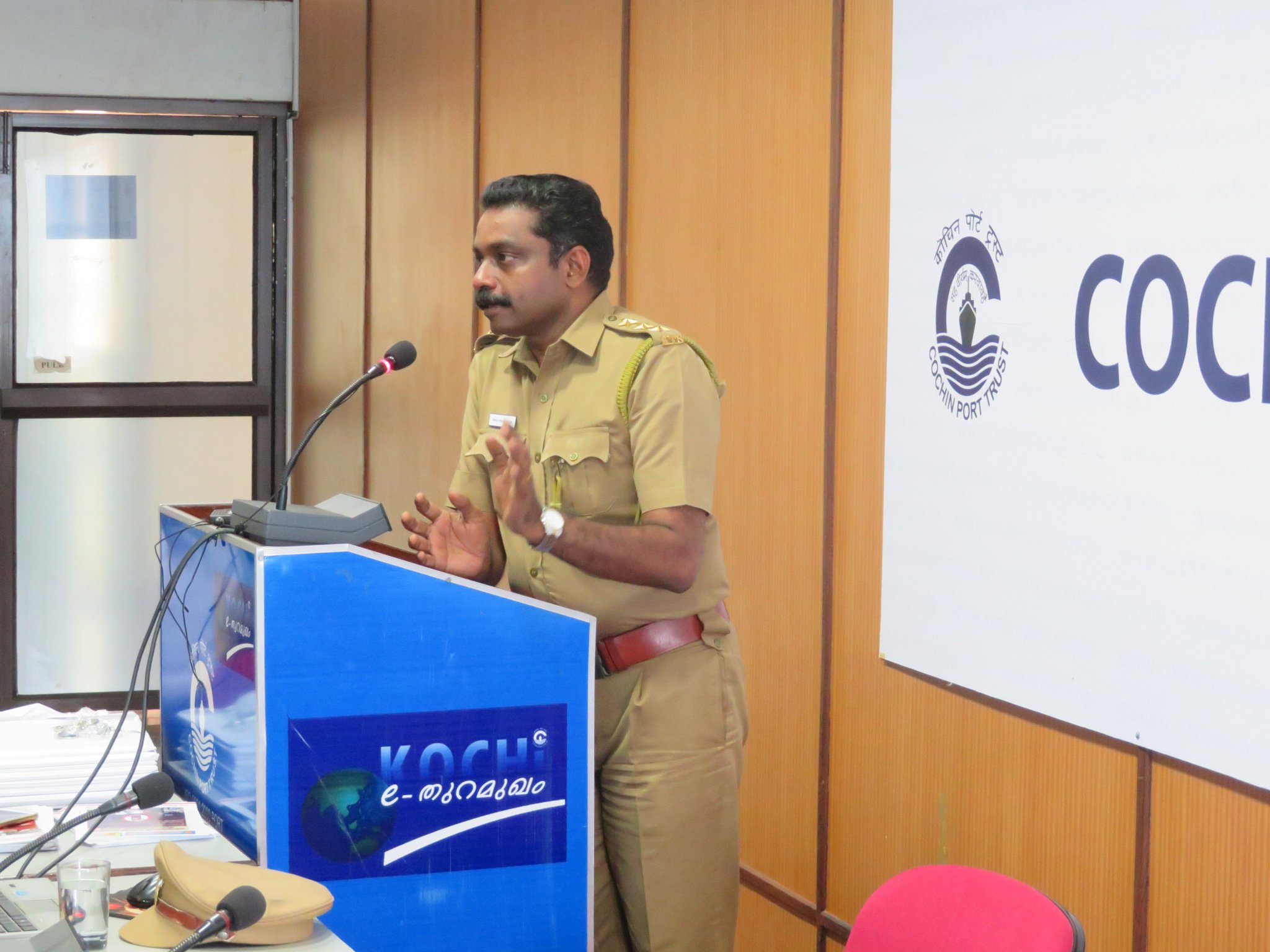 Cochin Port Authority On Twitter Shri Shaji Madhavan Joint RTO Cochin port authority on twitter shri shaji madhavan joint rto