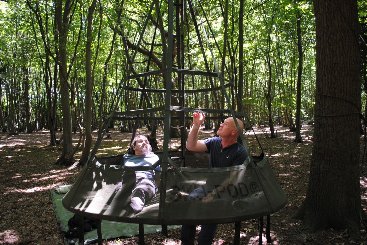 skypodworld's tweet photo. Shinrin-Yoku R&amp;D with Sky-Pod in New England Wood.
#shinrinyoku #forestbathing #foresttherapy #skypod https://t.co/fPgbTcG0Mt