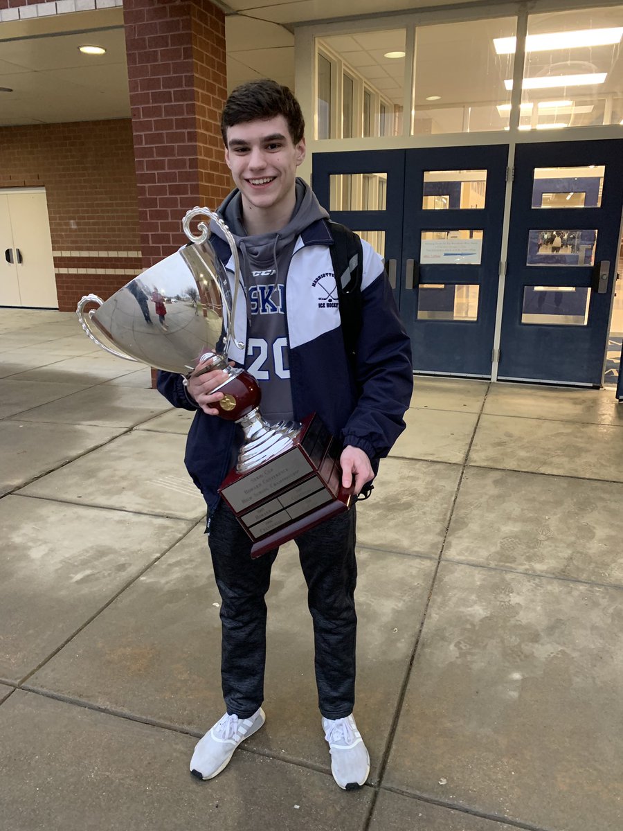 hcpss_mrhs's tweet photo. We are loud and proud of our MRHS ice hockey team bringing home the Serio Cup again last night. Mustang pride. https://t.co/QvL84aq1sc