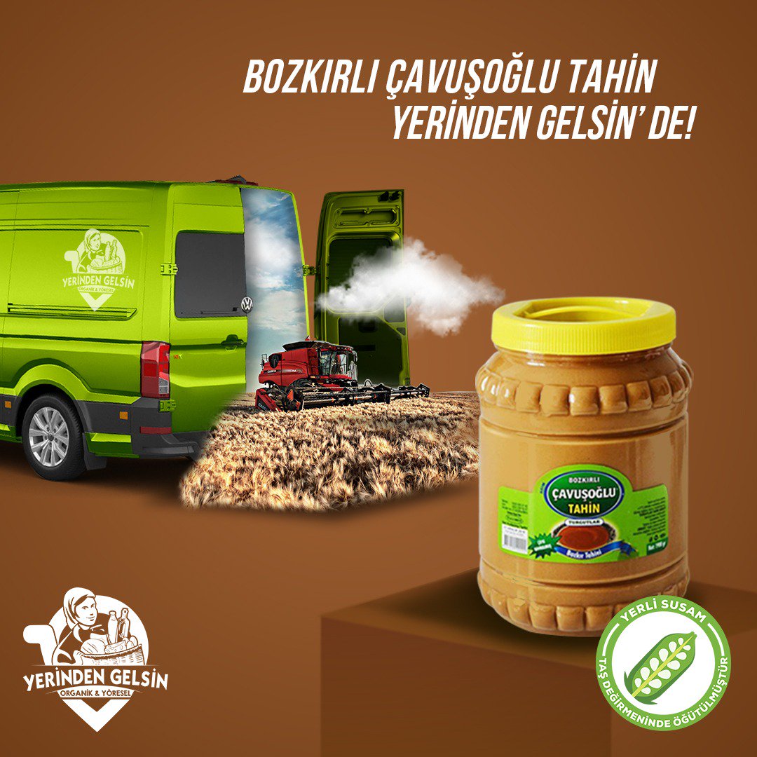 yerindengelsin's tweet photo. %100 yerli susamın, taş değirmenlerde öğütülmesi ile elde edilen  Bozkırlı Çavuşoğlu Tahin Yerinden Gelsin' de !

#tahin #bozkırlıcavusoglu #susam #tasdegirmen #yerlisusam #kocaeli https://t.co/x3Nl7CrXe0
