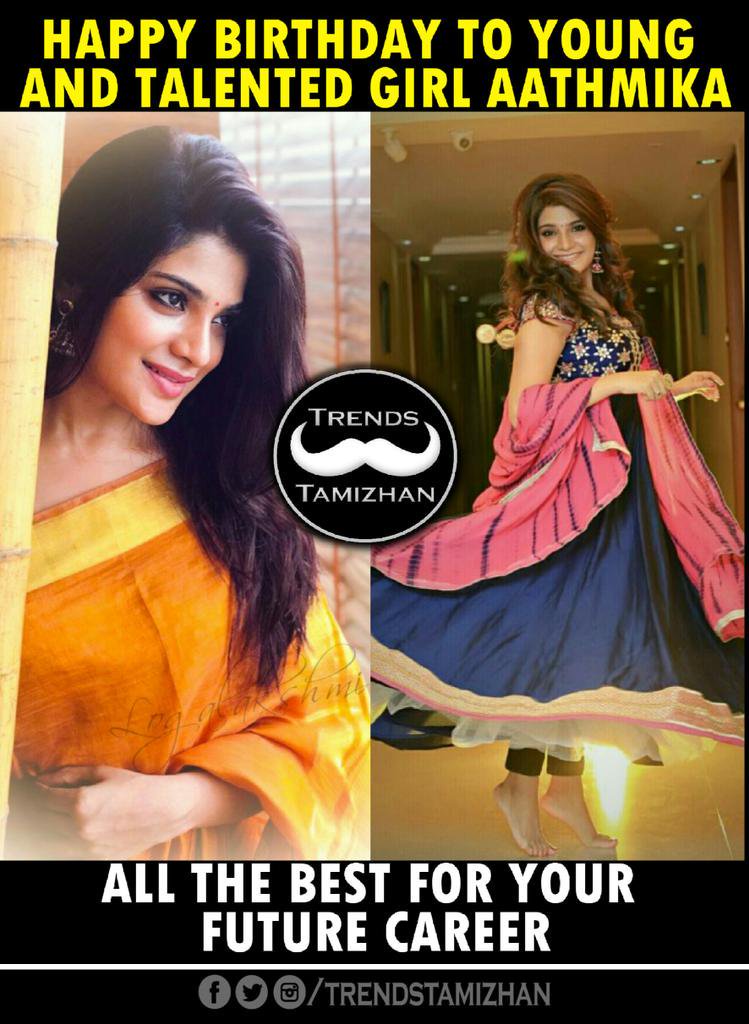 Thamizh_Trends's tweet photo. Adv Happy Birthday @aathmikaa👼👼
.
#HBDPrincessAathmika https://t.co/vjI0gG6Dnw