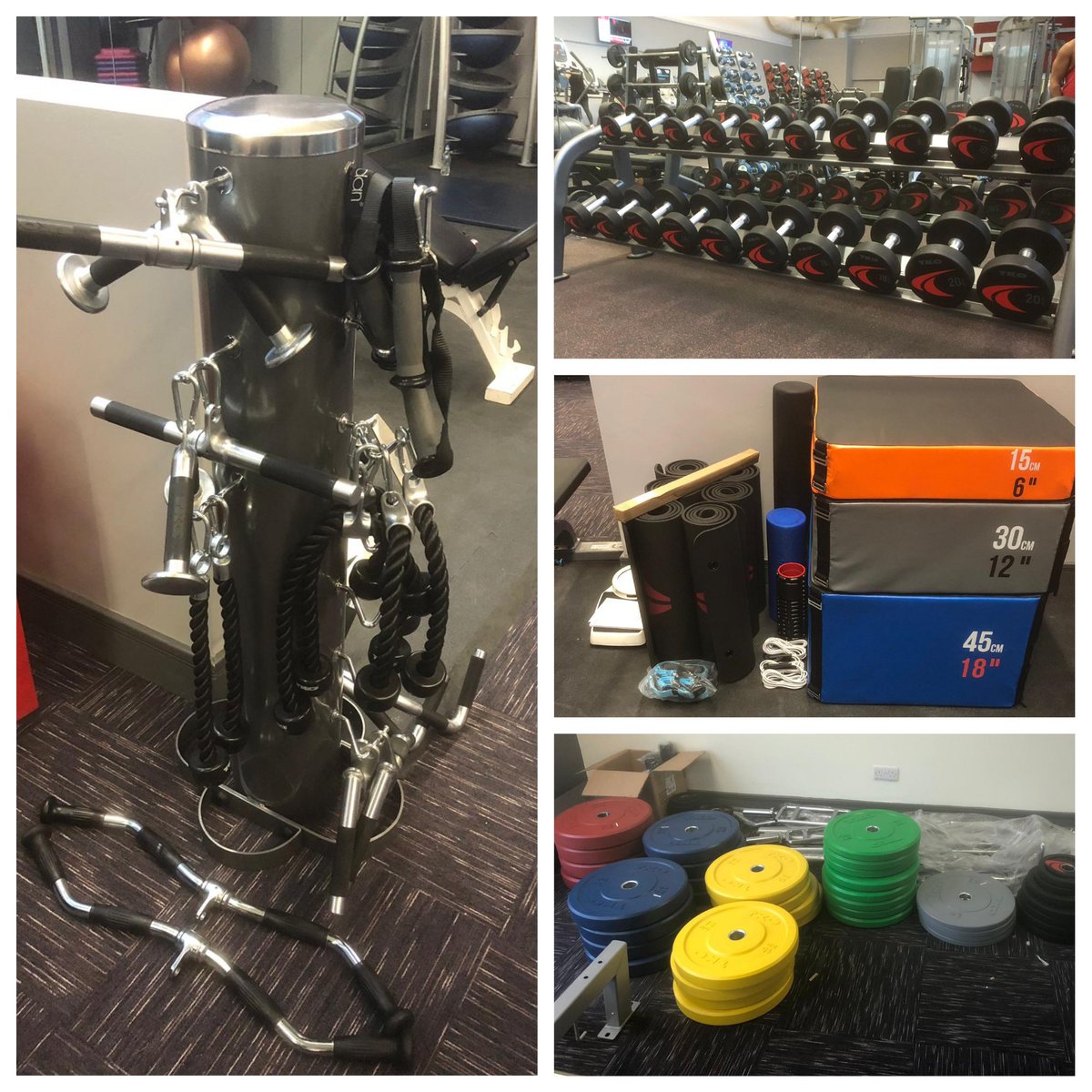 Only one more day to go until the <a href="/HambleSportsCom/">HambleSportsComplex</a> big Open Day Event, here's a quick look at the stacks of functional fitness equipment, dumbbells, bars and bumpers ready to go! <a href="/EveryoneActive/">Everyone Active</a> #FitnessFriday #workout #functionalfitness