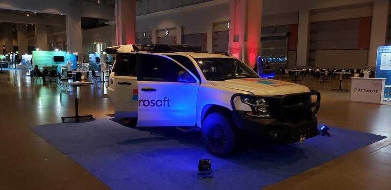 Bodytrak_Core's tweet photo. We had a fantastic couple of days at @MS_Ignite in Washington DC! It was great to see the #Bodytrak technology being showcased as part of the @Microsoft Connected Command Vehicle alongside @blueforcedev #MicrosoftIgnite #Learn #Explore #Connect https://t.co/dqIh6A0Iz0