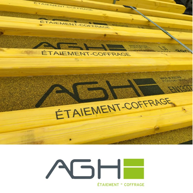 AGHcoffrage's tweet image. Les nouvelles poutrelles @AGHcoffrage viennent d'arriver au dépôt ! Elles arrivent très vite sur vos chantiers ! 🏗 😀 #FormOn #Poutrelles #Qualité