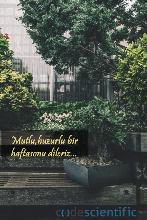 Mutlu Haftasonları 😊 😇 #haftasonu #tatil #yazılımcılar #yazilim
