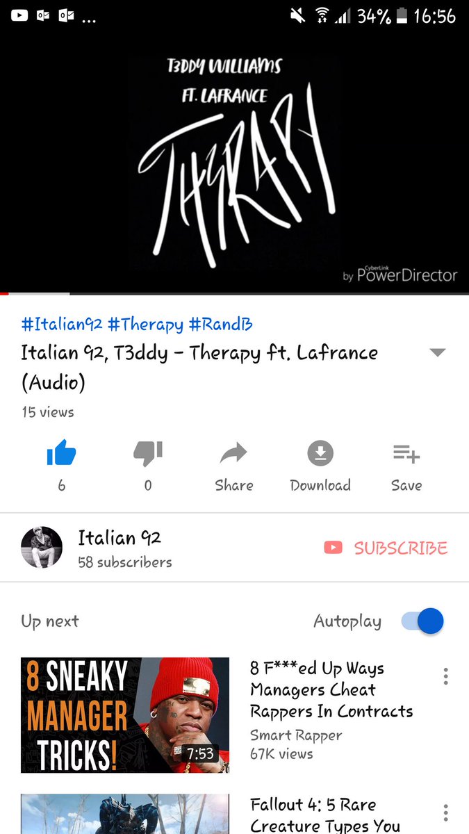 ItalianBeatz's tweet image. I got some fire for you with a new sound to it
Be sure to check it out and share
youtu.be/_TKmhUxWFkk

#Therapy
#Like
#Share