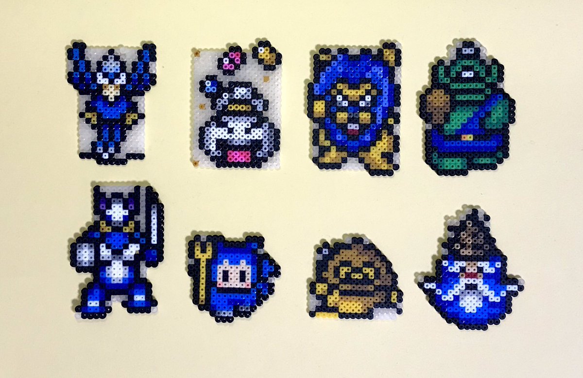 ヤスニコル Pa Twitter 今日のビーズ ドラクエ5の仲間モンスター ホークブリザード 踊る宝石 アームライオン ギガンテス シュプリンガー ミニデーモン ブラウニー ネーレウス アイロンビーズ ドラゴンクエスト5 Dq5