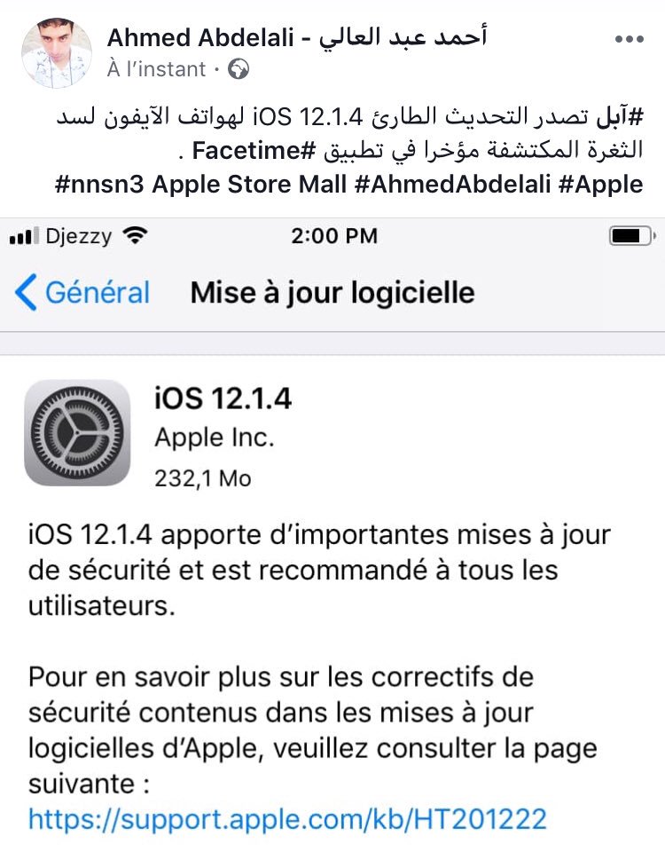 AhmedAbdelaliOf's tweet image. @Apple #iOS1214 #nnsm3