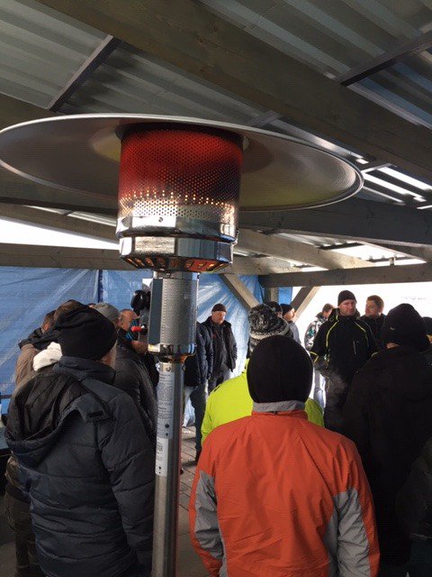 IKORoofShingles's tweet photo. Last 2 weeks, Martin drove about 2500 km in Czechia and gave a practical training to 430 roofers!! IKO thanks all roofers, who visited us in the cold weather conditions! Next roadshow tour (in 2 weeks) is planned in Poland. 
If you want to join us: https://t.co/r96xdkWkwW https://t.co/9CvRYUD7OY