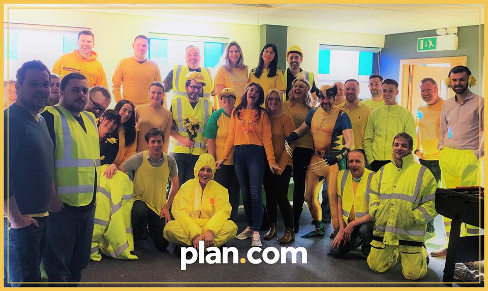 Thank you to <a href="/plandotcom/">plan.com</a> for supporting us at Victim Support and wearing yellow today #itsnotok because EVERYONE deserves to feel safe, respected and in control of their own body and mind. #iom