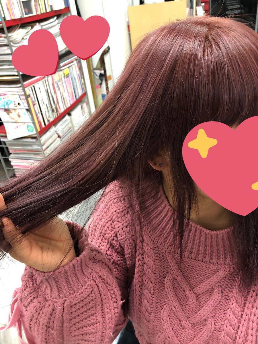 ストロベリーロックス ヘアカラー専門店 Twitterissa 本日のヘアカラー 春に向けてピンク系のカラーのオーダーが増えてきてる ベースの明るさによってピンクの見え方も変わるよ ピンクブラウンやピンクベージュ オーダーお待ちしてます ダブルカラー