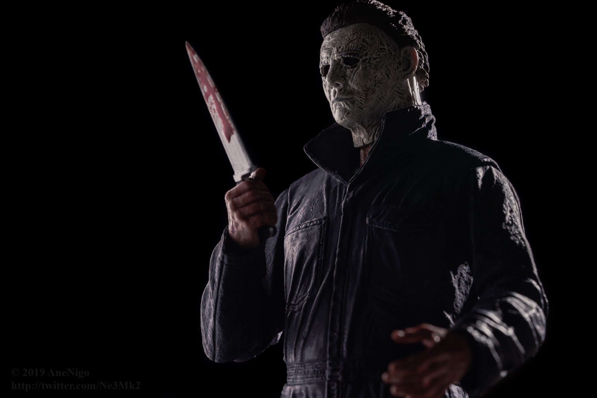 姉二号 映画 Halloween 18 マイケル マイヤーズ 血糊 ホラー 自分のpc壁紙用に撮りました マイケルお兄ちゃんカッコいい 4月上陸の新作が楽しみすぎる おも写 T Co Ssio44btye Twitter