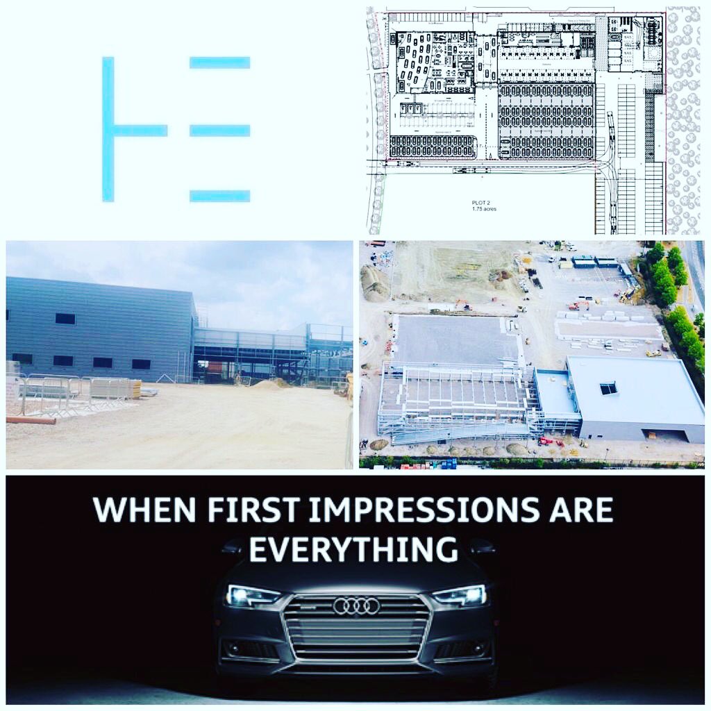 *New Project*
<a href="/hendryelec/">Hendry Electrical</a> are excited to announce the start of a great new project at Audi Farnborough #electricalservices #iso9001 #Audi