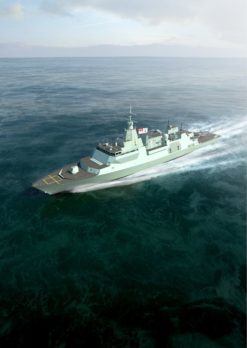 BAES_Maritime's tweet photo. Global combat ship does it again – proud to be part of @CSChometeam #Type26 #StrongSecureEngaged #ShipsforCanada https://t.co/odsslXFcTE