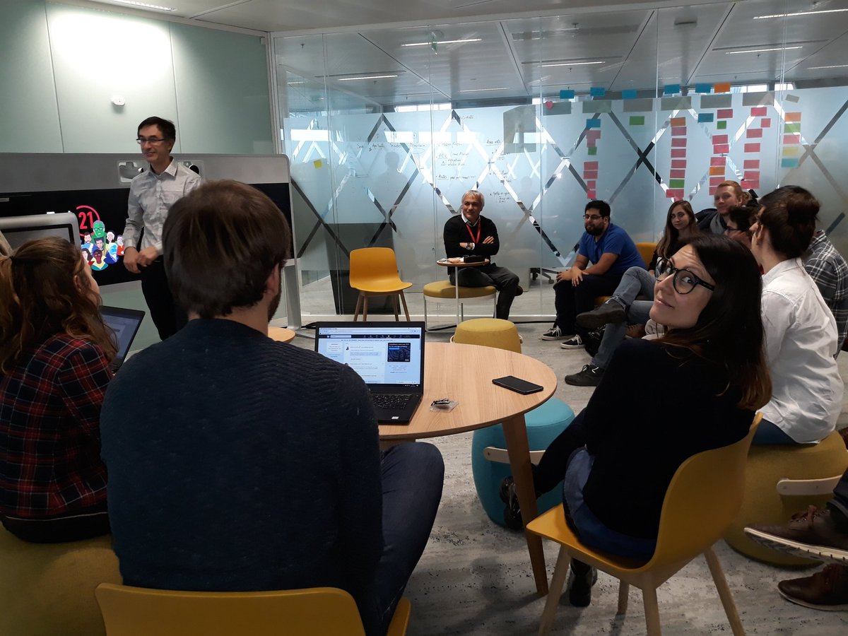 jaeude's tweet photo. #SocieteGenerale Rencontre entre les Lab21 #Assurance et Innov8 #RESG #BSC pour dรฉvelopper conjointement de nouvelles innovations dans une #ambiance #conviviale @AlainVoiment
@Chris__Leblanc @agroscolas https://t.co/FHwBeALJO0