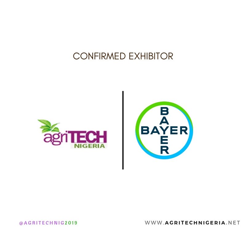 AgritechNig's tweet photo. Bayer CropScience, one of the world's Crop Protection leaders will be live at #AgritechNig2019 

Prepare to get familiar 

#AgritechNig #FridayMotivation https://t.co/lKinedtJi1