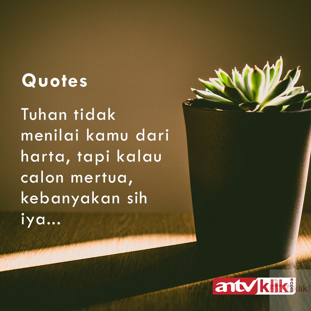 Waduuhh hahaha kalian setuju gak nih? 😅
.
#ANTVKlik #GampanginAja #Quotes #FridayQuotes #FunnyQuotes