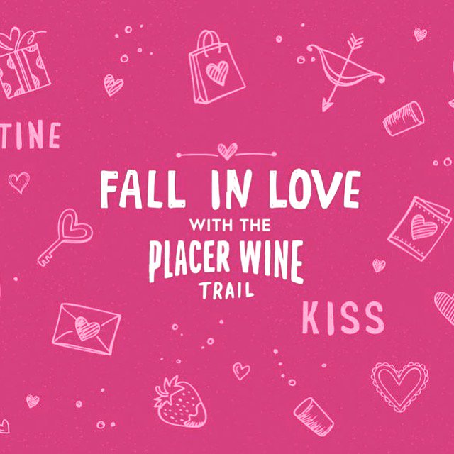 Fall in love with the Placer Wine Trail.  Valentine’s events start this weekend! placerwine.com #placerwinetrail #placerwine #wine #whitewine #redwine #sierrafoothills #placer #wineclub #winetasting #vineyards #cheers #visitplacer #californiawine #valentines