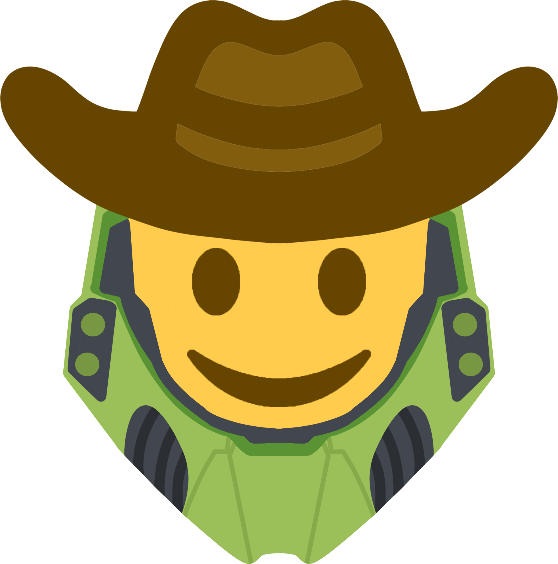 Rythaze 🏿 on Twitter: “Flawless cowboy Chief emoji I made. Feel free to