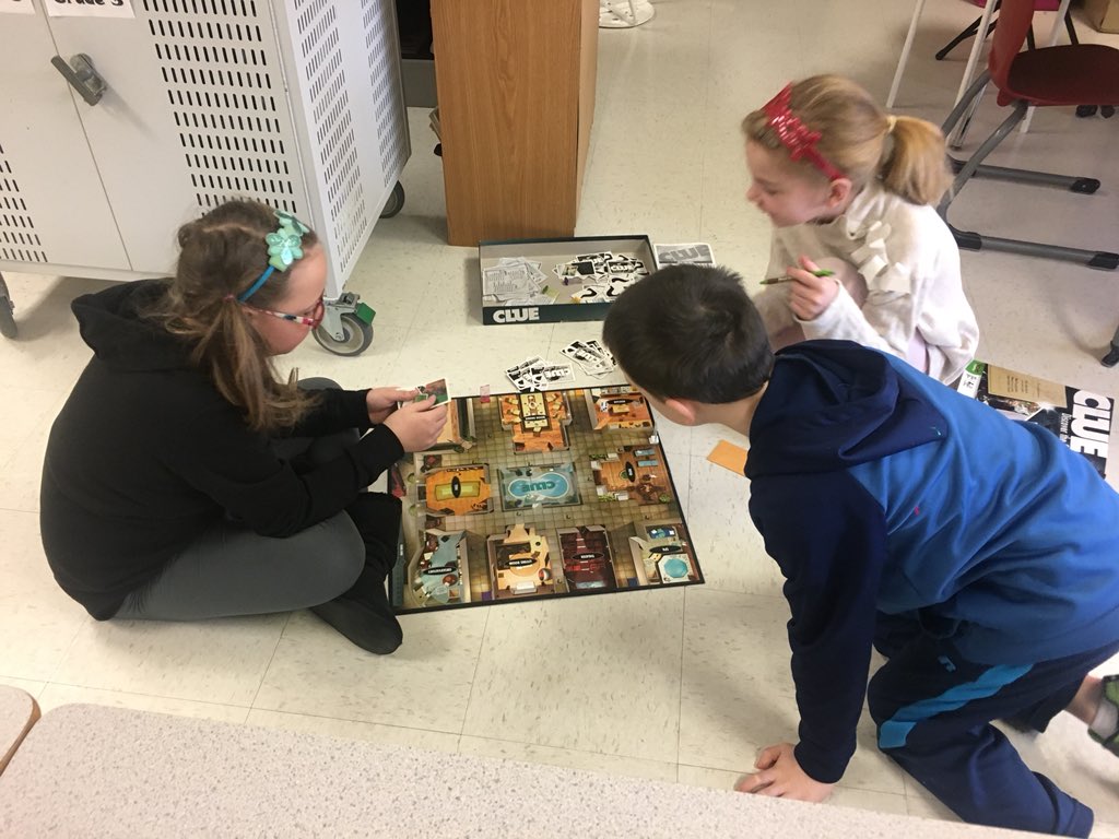 ldevriesbgcs's tweet photo. Spirit day: bring your favorite board game to play with a friend! I don’t see any chess 🤔 #1BookBG @1BookBG https://t.co/zNapVUjtSy