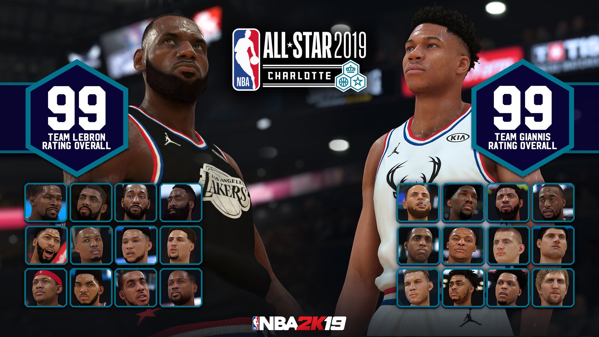 NBA 2K19 ratings revealed: Every starter's rating, overrated