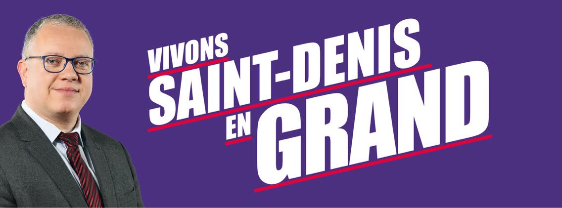 LaurentRussier's tweet photo. "Avoir un déput�� et un Maire qui travaillent main dans la main c'est un atout pour la ville" Merci pour ton soutien @stephane1peu, député de Saint-Denis #SaintDenisenGrand https://t.co/8SyKWYnDcM