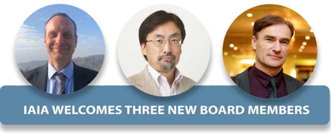 Election results are in, and IAIA is pleased to announce its newest Board members: President-Elect Ben Cave and Board Directors Takehiko Murayama and Eddie Smyth. Learn more about them at iaia.org/news-details.p… They join an active, dedicated, international Board - welcome!