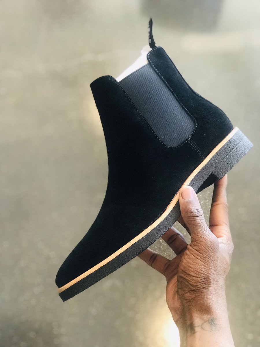 carl suede belted chelsea boot