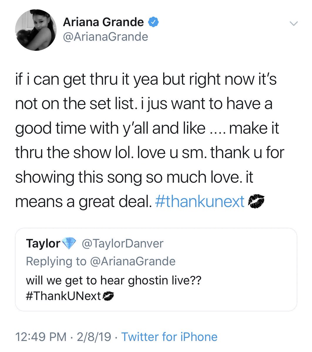 Grande Tour News On Twitter Ariana Confirms As Of Right