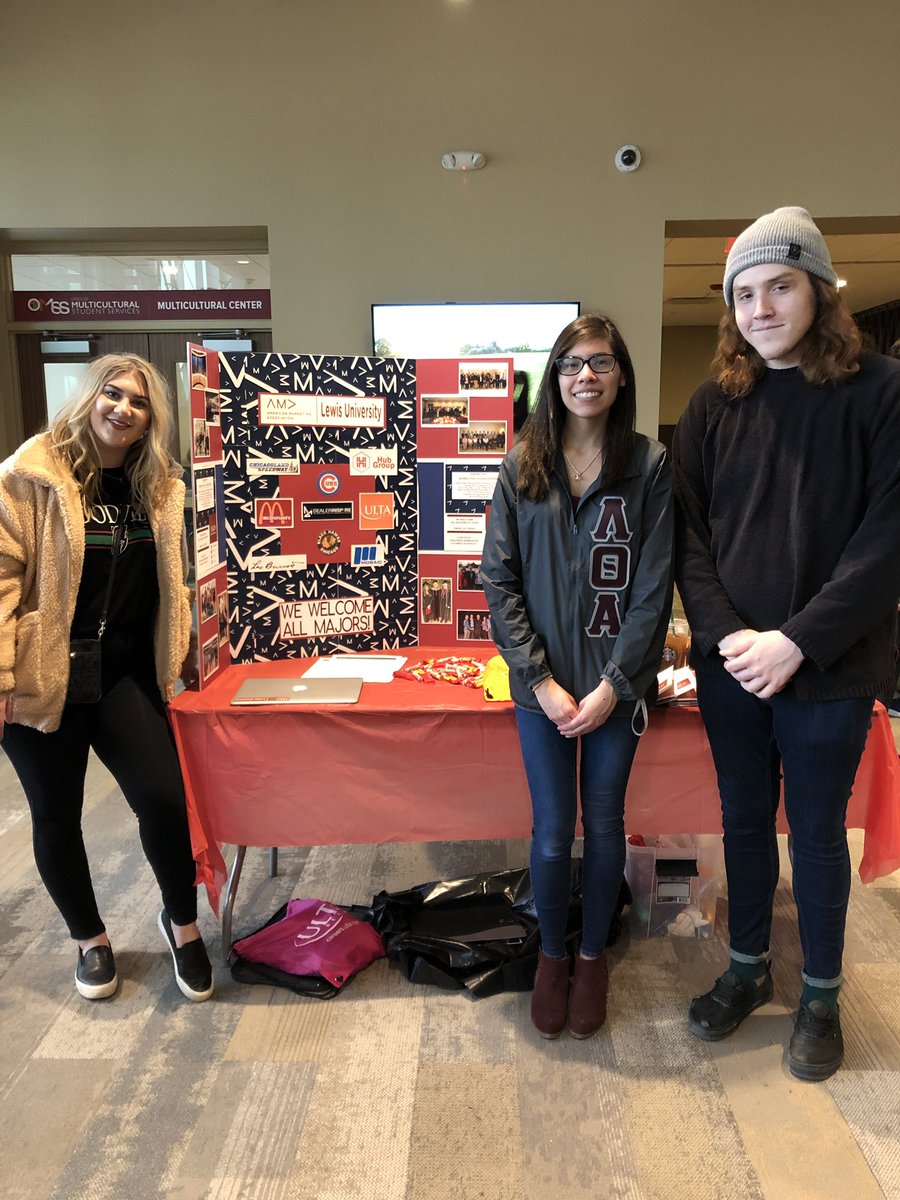 lewis_ama's tweet photo. Happy Friday! π Thank you to everyone who stoped by our table at the organization fair this past week π€ We hope you enjoyed the free goodies and we look forward to having you join us this semester!
.
.
#organizationfair #lewisama #getinvolved #resumebuilder #lewisu #allmajors https://t.co/YANy9XhJPL