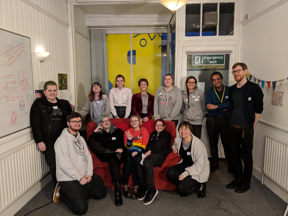 FreedomLGBTQ's tweet photo. We loved welcoming @aardman today for a workshop sharing views about being a young person in 2019. @otrbristol @FreedomLGBTQ #MentalityProject #Bristol #youth #participation thanks everyone! ๐๐ข https://t.co/JjdF8G1yZV