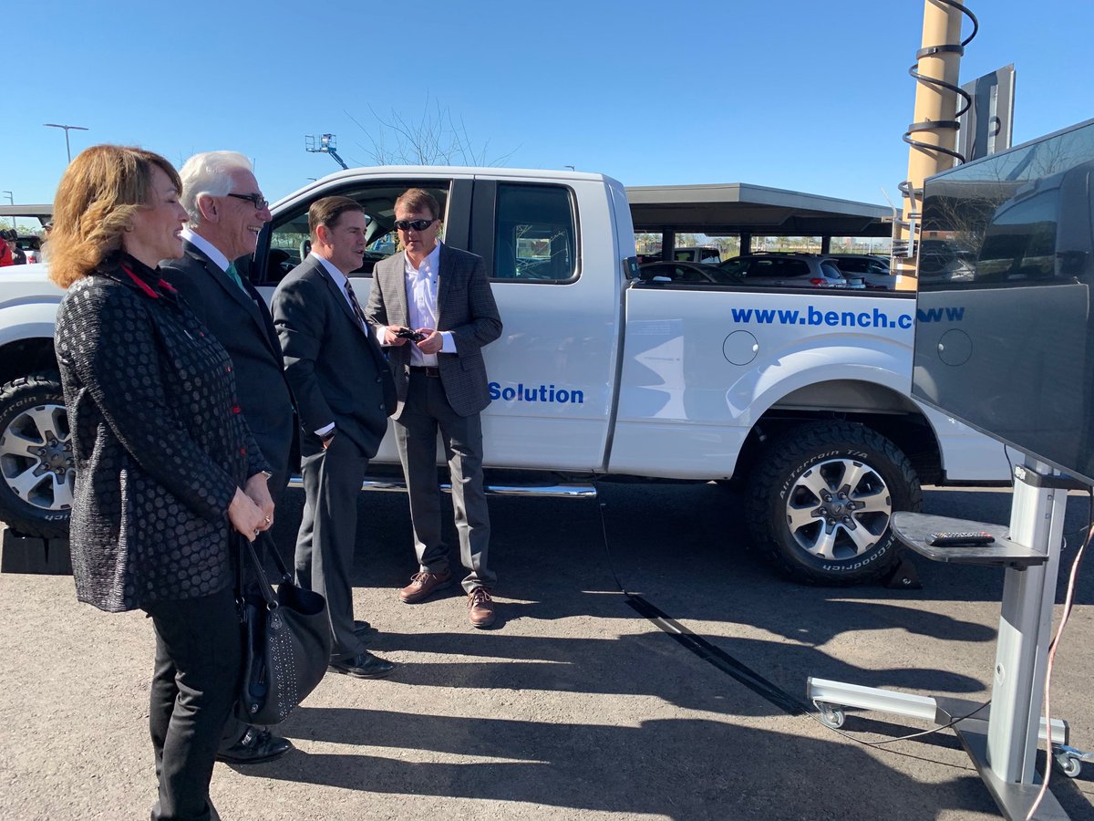 DougDucey's tweet image. Thank you @BenchElec @THSnyder @ASU @ArizonaZanjeros @TempeGov @azcommerce @GPEC and everyone who made this possible! #AZMeansBiz #JobsJuggernaut