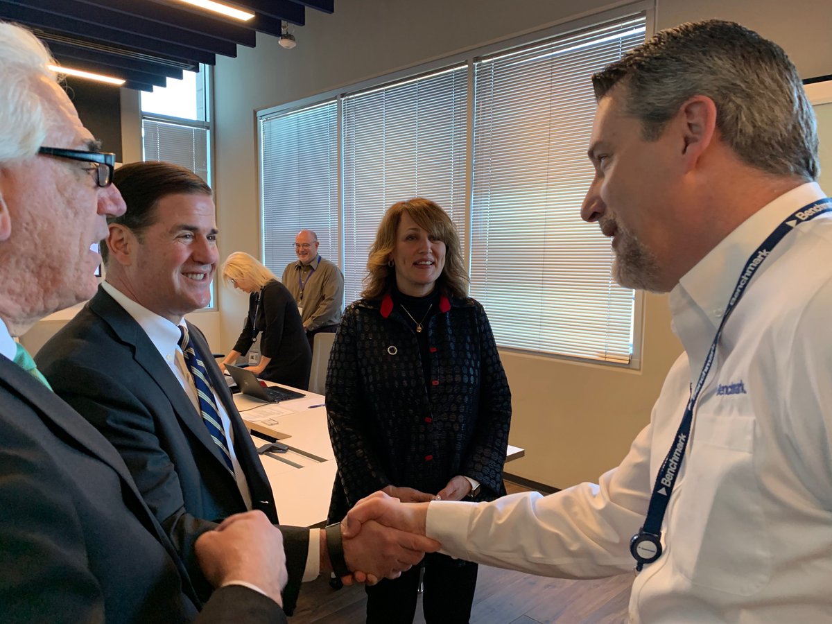 DougDucey's tweet image. Thank you @BenchElec @THSnyder @ASU @ArizonaZanjeros @TempeGov @azcommerce @GPEC and everyone who made this possible! #AZMeansBiz #JobsJuggernaut