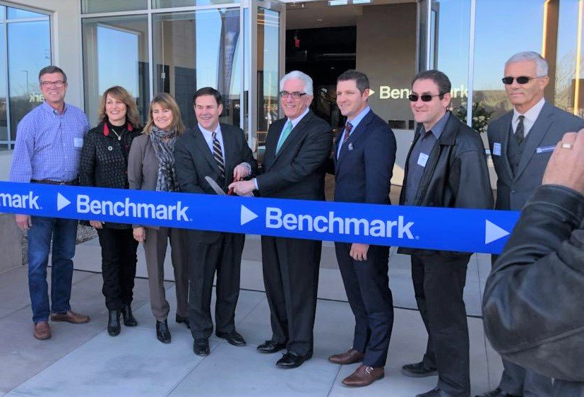 azcommerce's tweet image. #AZ&apos;s tech sector continues to boom! Congrats to innovative tech solutions provider Benchmark Electronics @BenchElec on the grand opening of its global HQ in @Tempegov! The project also brings 500 new jobs announced in 2017 to #Arizona #AZMeansBiz @GPEC @dougducey @TempeEconDev