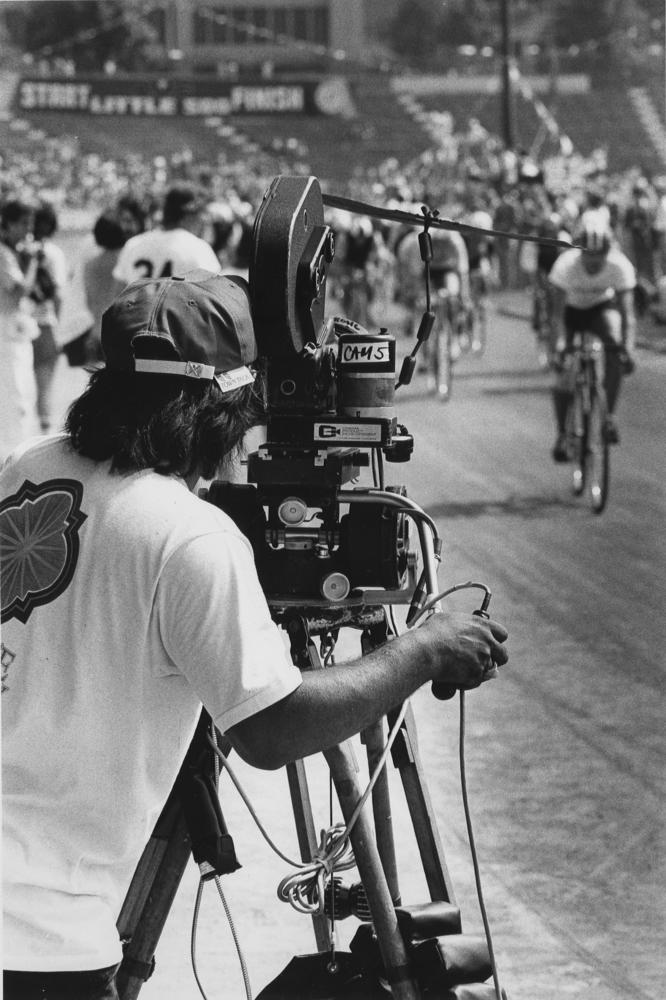 camerman filming Breaking Away