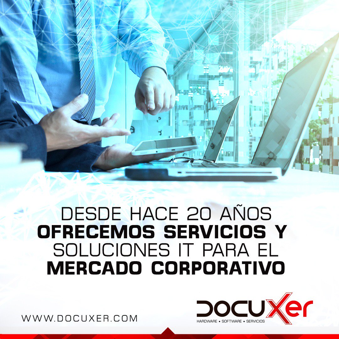 Docuxer's tweet image. Desde hace 20 años ofrecemos servicios y soluciones IT para el mercado corporativo Contáctanos (7) 575 52 47 #Cúcuta#Bucaramanga #Hardware #Software#Servicios
