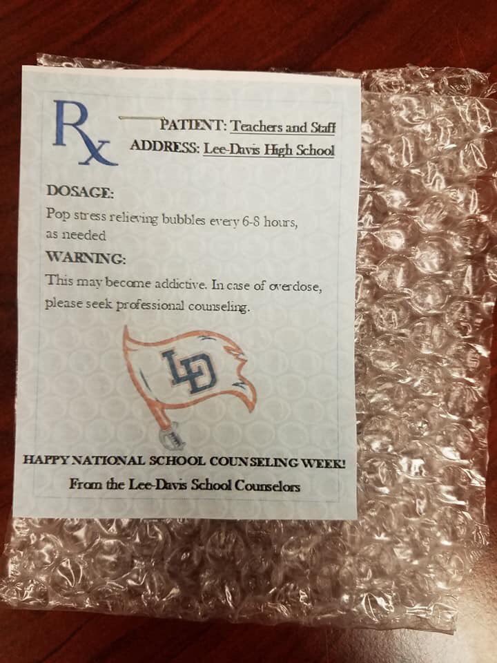 MHSSCounselors's tweet photo. A huge thank you to the students, staff, and community at L-D for all the love during National School Counseling Week! We are so lucky to work with such supportive and kind people - thank you from the bottom of our hearts ♥️ #NSCW19 https://t.co/RP9it8p3Ti